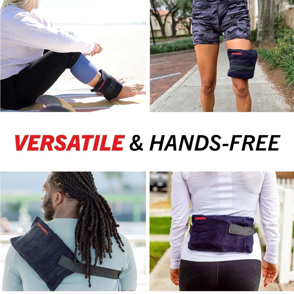 Heat Pack Reusable 2 Hour Hot Therapy Neck Back & More Makers of CryoMAX NEW - Picture 10 of 12
